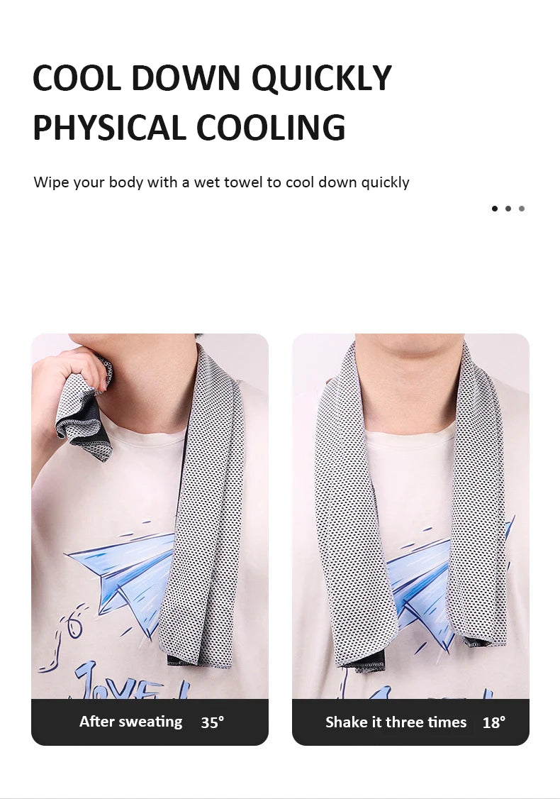 Asciugamano in microfibra con custodia in silicone