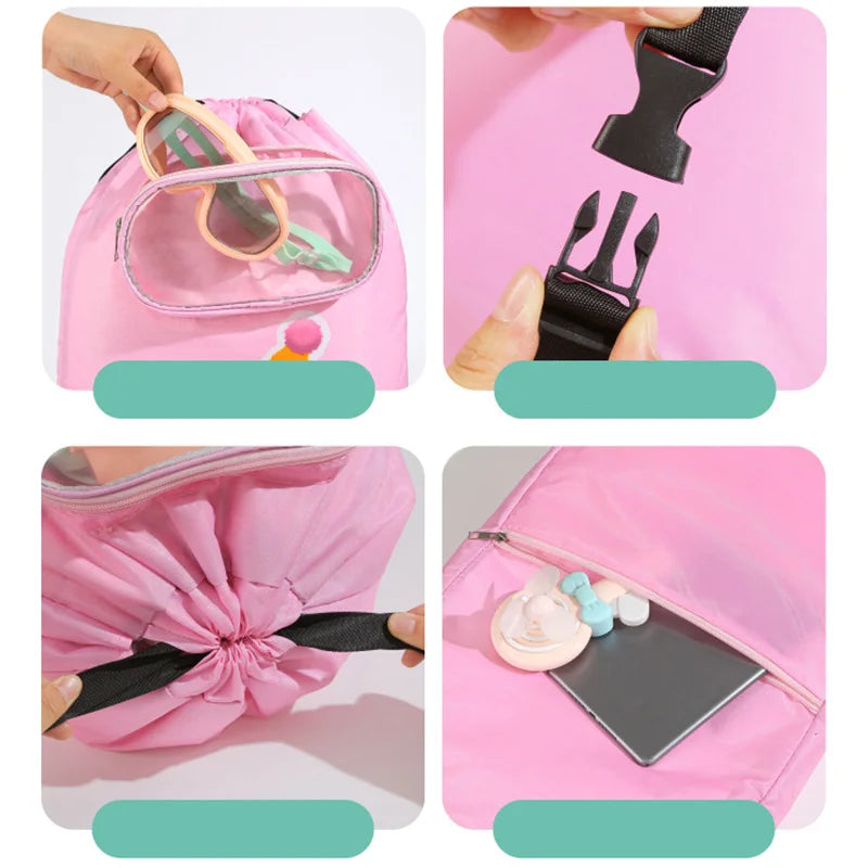 Zaino da nuoto, con separazione asciutto/bagnato