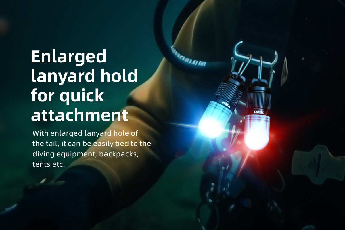 Torcia di segnalazione a LED ricaricabile a 4 colori