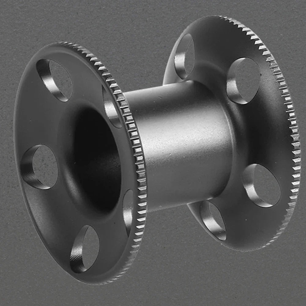 Reel compatto da dito in alluminio anodizzato