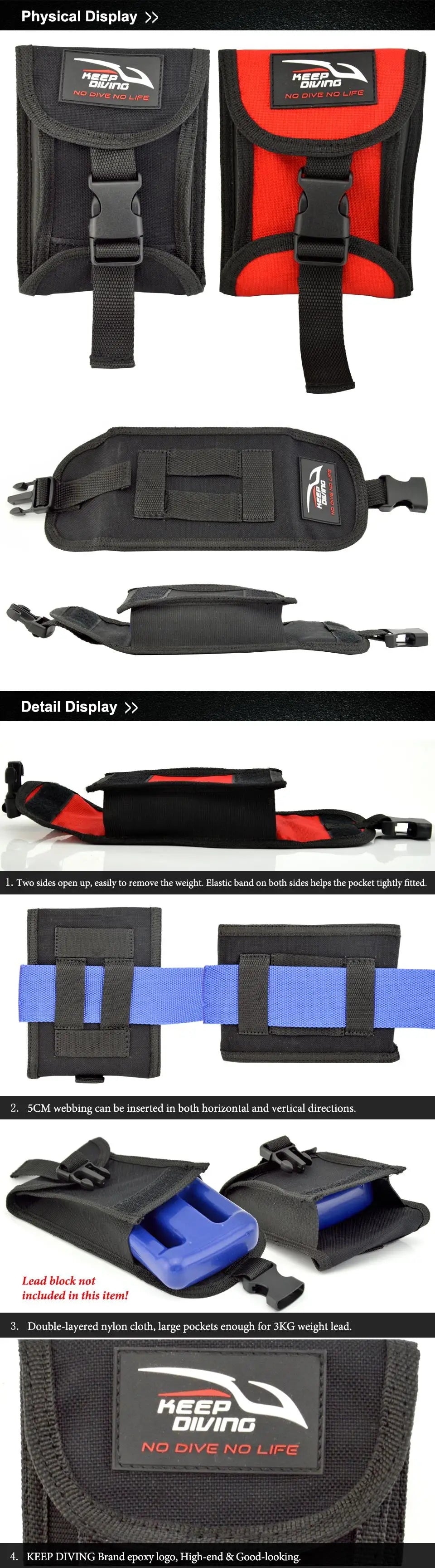 Borsa porta pesi da cintura o gav