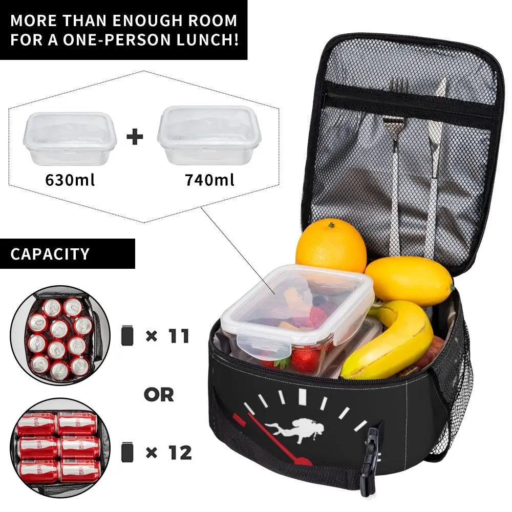 Borsa termica per il pranzo per sub, multifunzione, con isolamento termico.