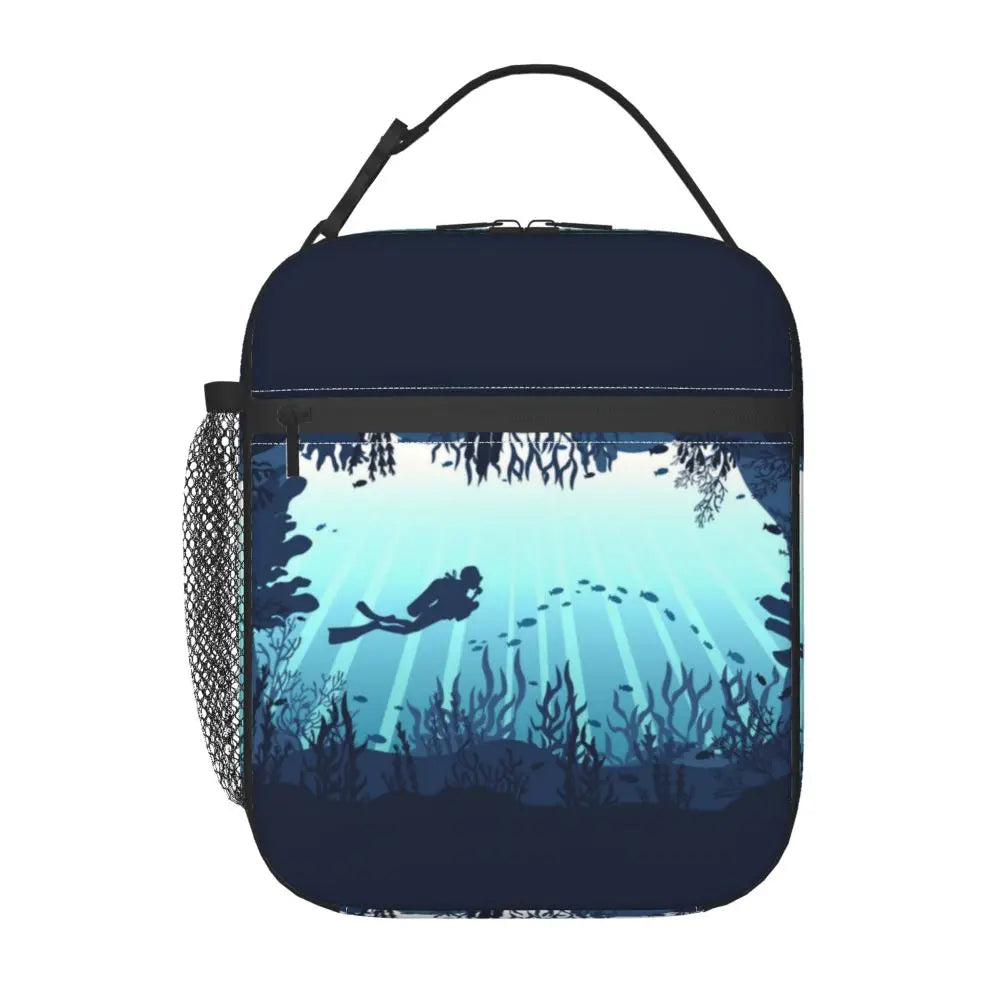 Borsa termica per il pranzo per sub, multifunzione, con isolamento termico.