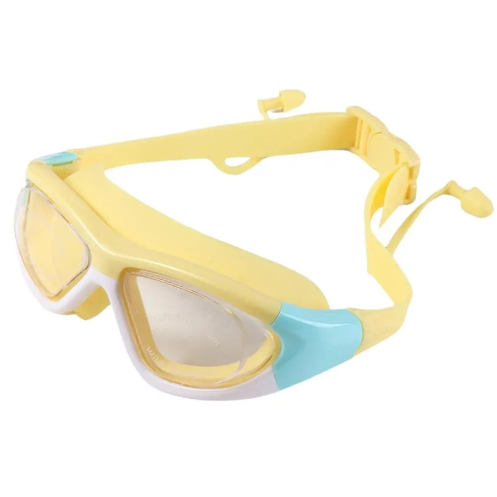 Occhiali da nuoto per ragazzi in silicone con protezione UV