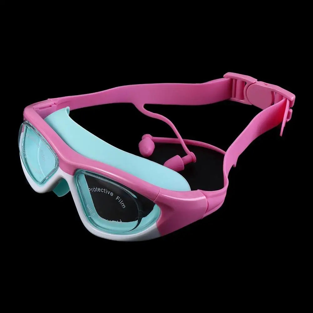 Occhiali da nuoto per ragazzi in silicone con protezione UV