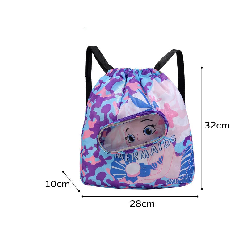 Zaino da nuoto, con separazione asciutto/bagnato