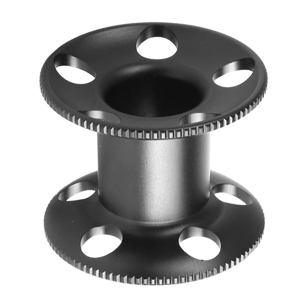 Reel compatto da dito in alluminio anodizzato