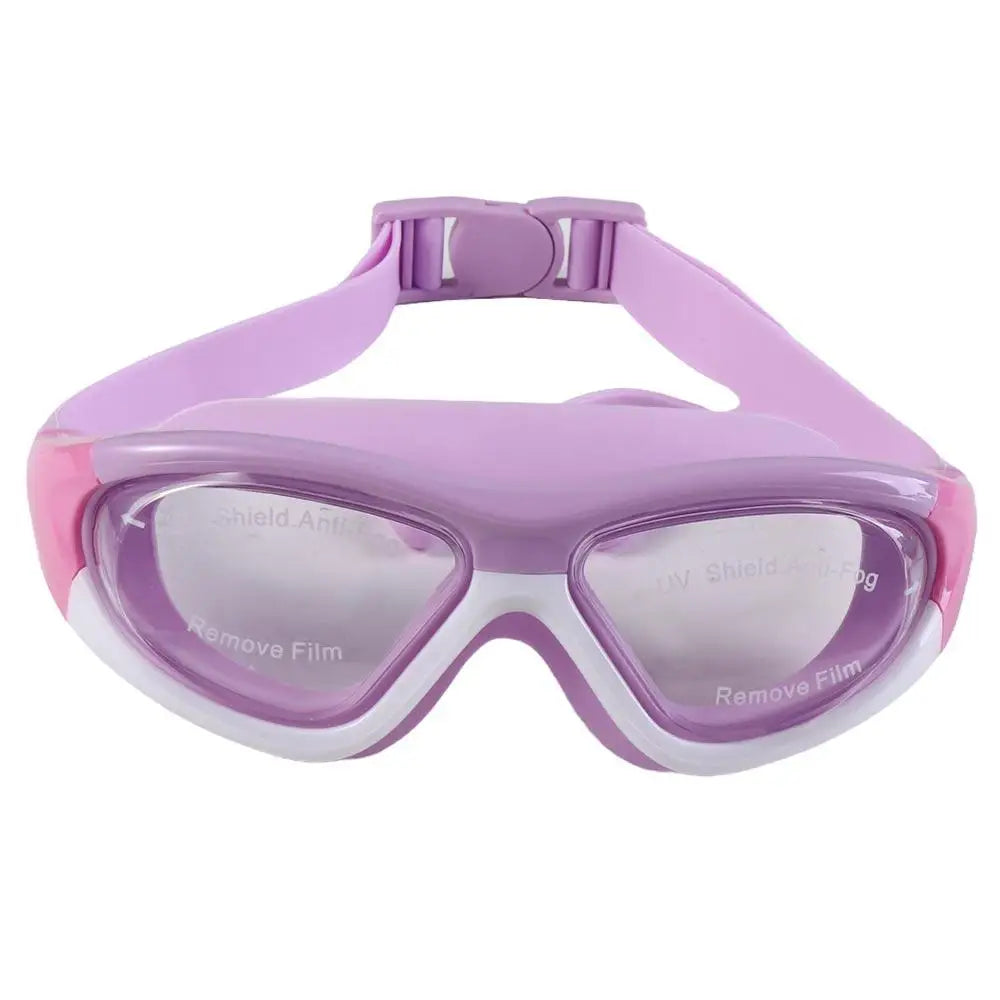 Occhiali da nuoto per ragazzi in silicone con protezione UV