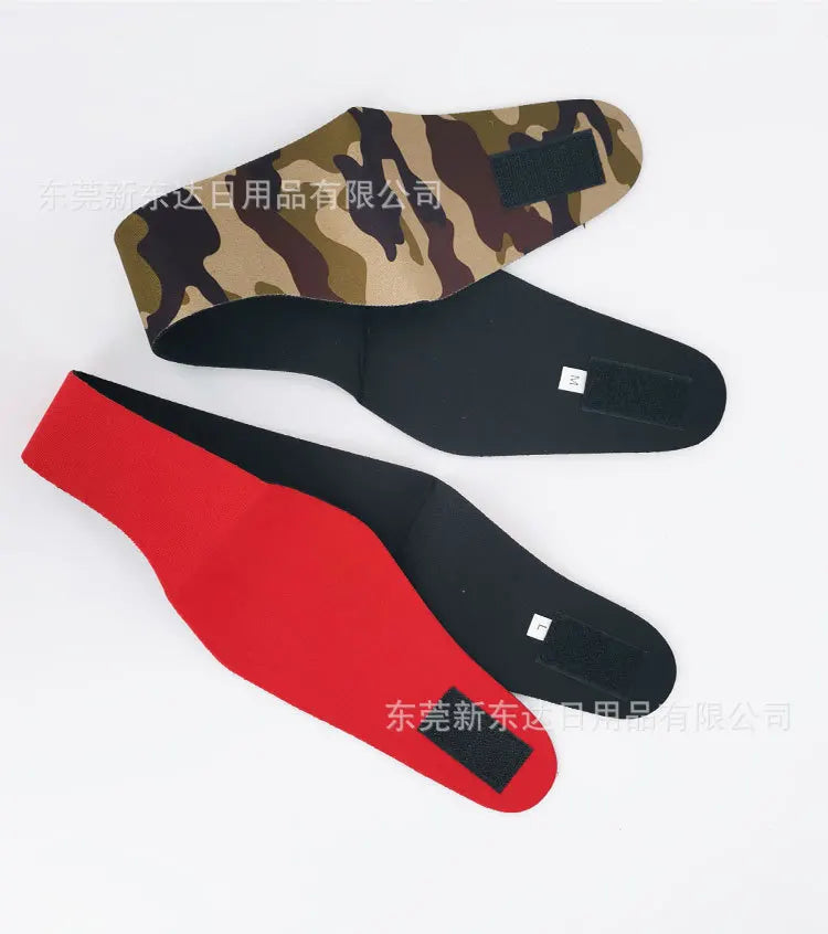 Fascia da nuoto per bambini e adulti, protezione per le orecchie in neoprene