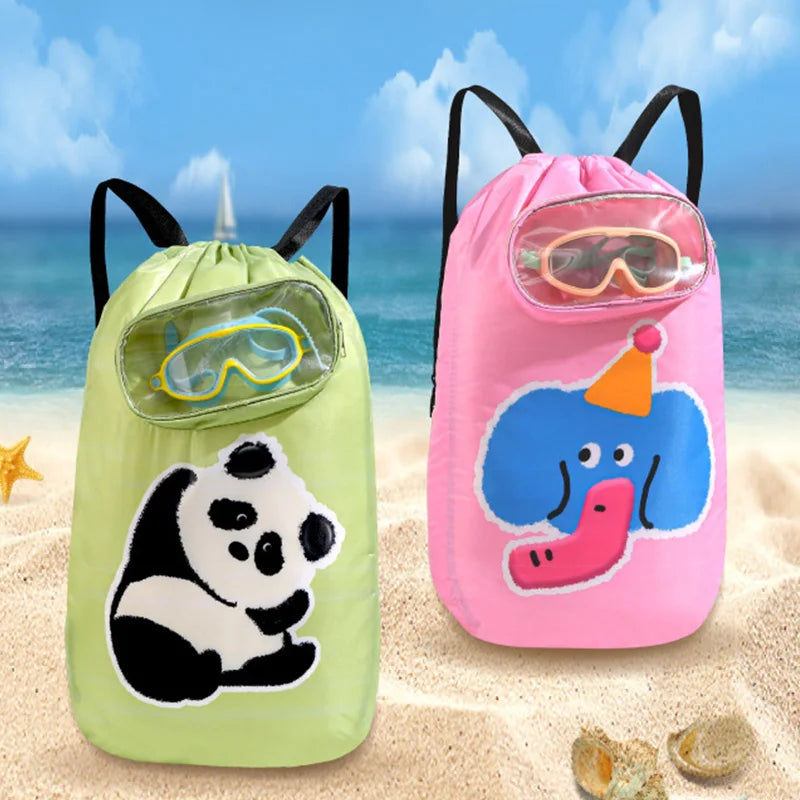 Zaino da nuoto, con separazione asciutto/bagnato