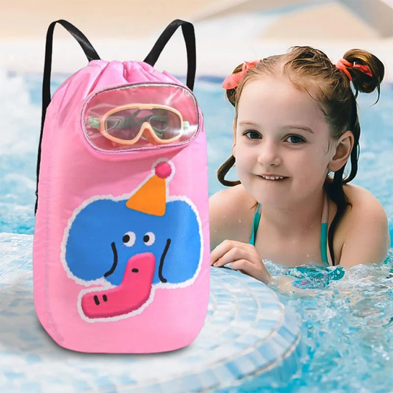 Zaino da nuoto, con separazione asciutto/bagnato