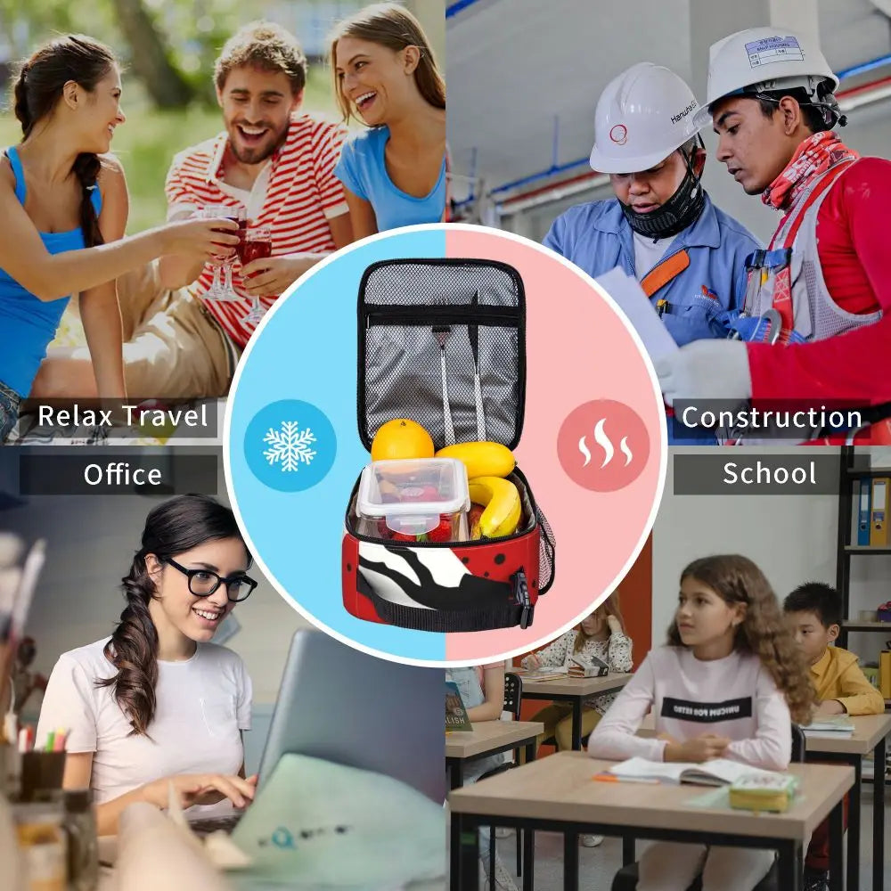 Borsa termica per il pranzo per sub, multifunzione, con isolamento termico.