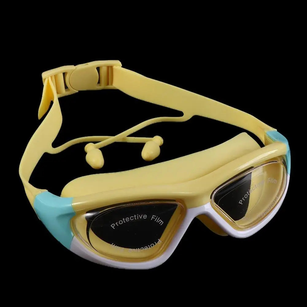 Occhiali da nuoto per ragazzi in silicone con protezione UV