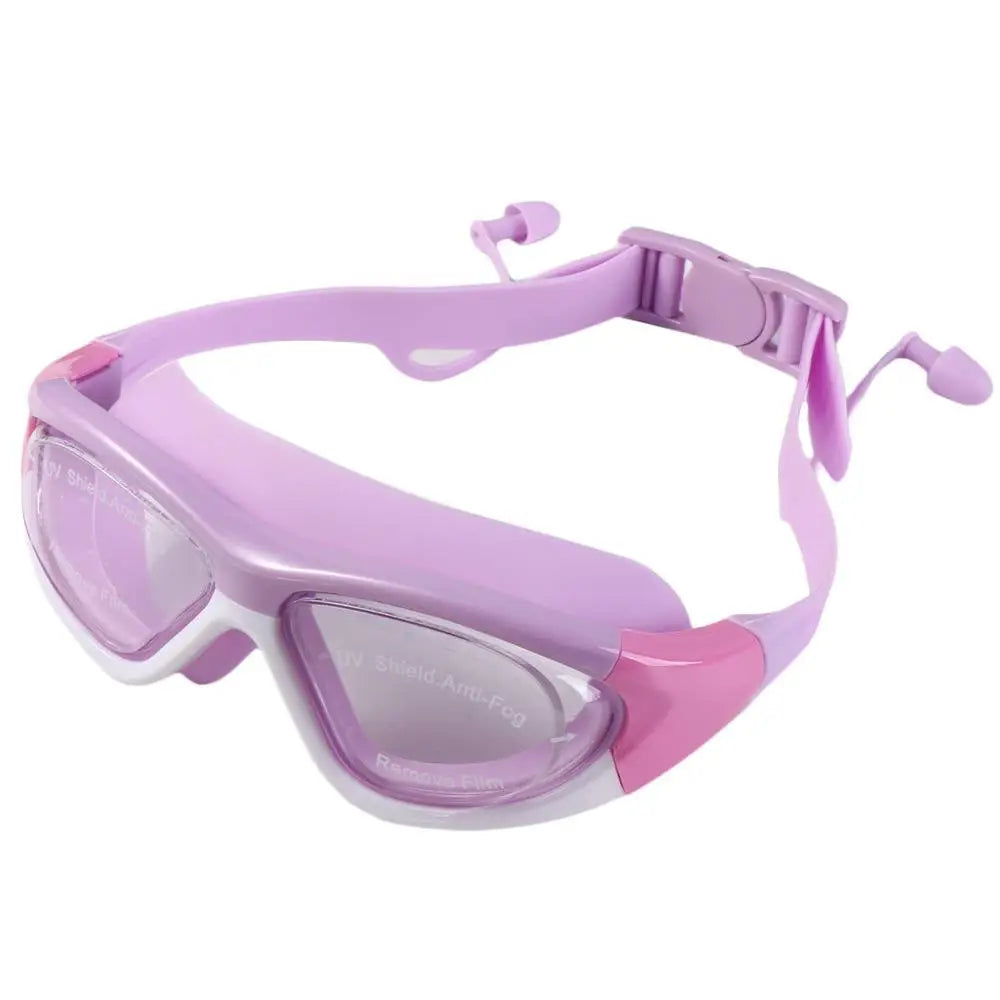 Occhiali da nuoto per ragazzi in silicone con protezione UV