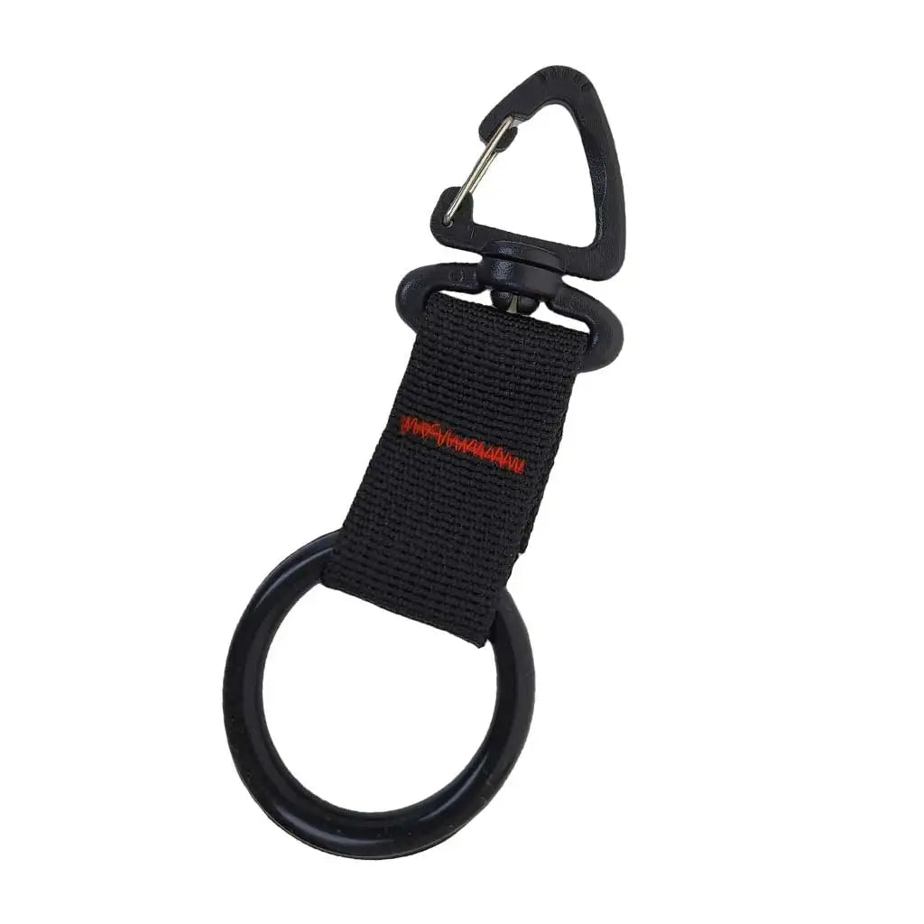 Clip porta erogatore con anello in silicone