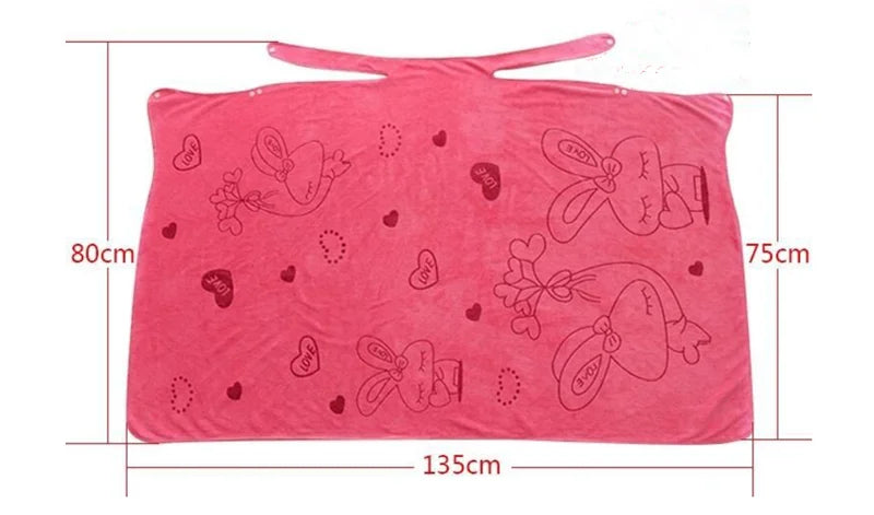 Asciugamano da bagno in microfibra morbido