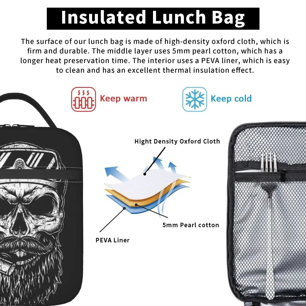 Borsa termica per il pranzo per sub, multifunzione, con isolamento termico.